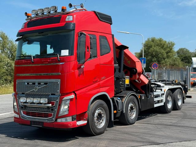 Volvo FH 540 8x4 mit Palfinger Kran PK 78002F + Haken