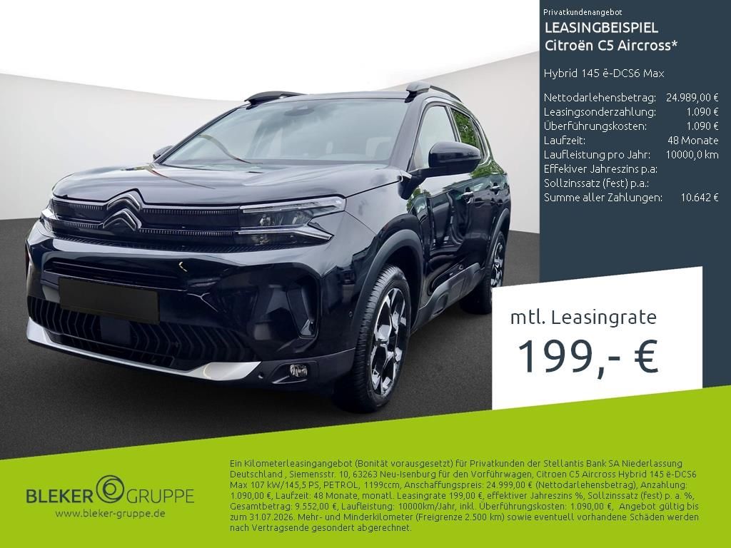 Citroën C5 Aircross Hybrid 145 ë-DCS6 Max
