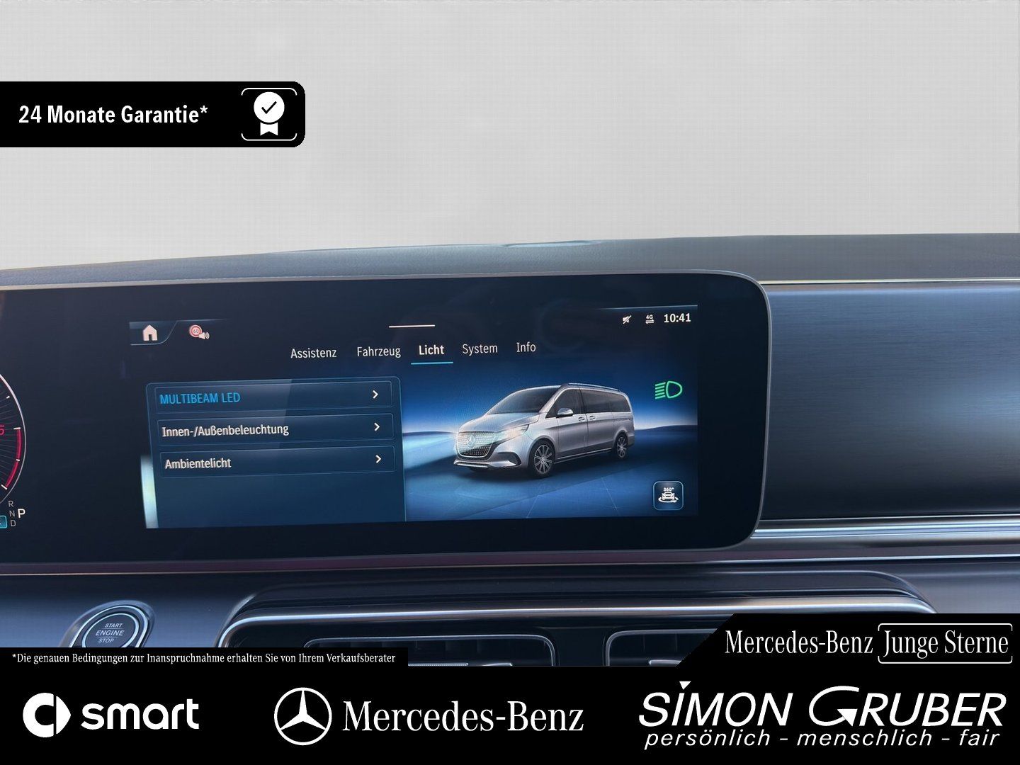Fahrzeugabbildung Mercedes-Benz V 250 d Lang Style Plus 7 Sitze eTüren AHK Distr