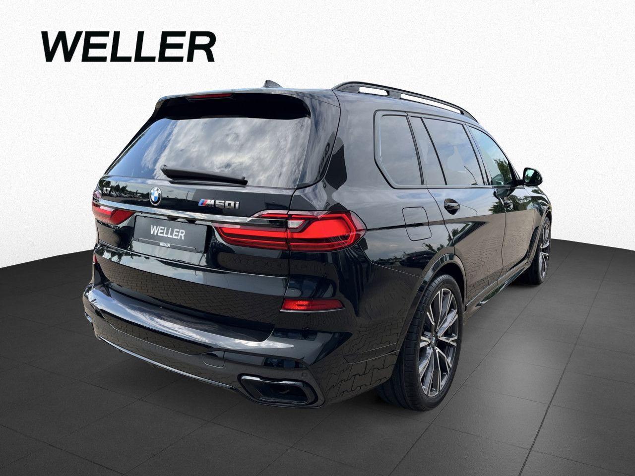 BMW X7 M50i HUD H/K SoftCl 360° SkyLo AHK KomfSi