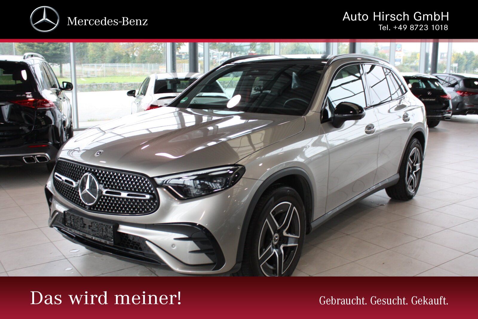 MERCEDES-BENZ GLC 300 4MATIC AMG+Pano-Dach+AHK+360°+DIGITALLIG