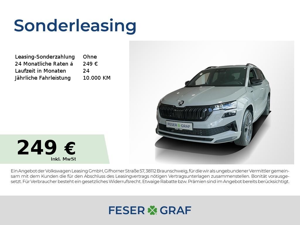 Karoq Sportline 1,5 TSI DSG - ACC,SHZ,LHZ