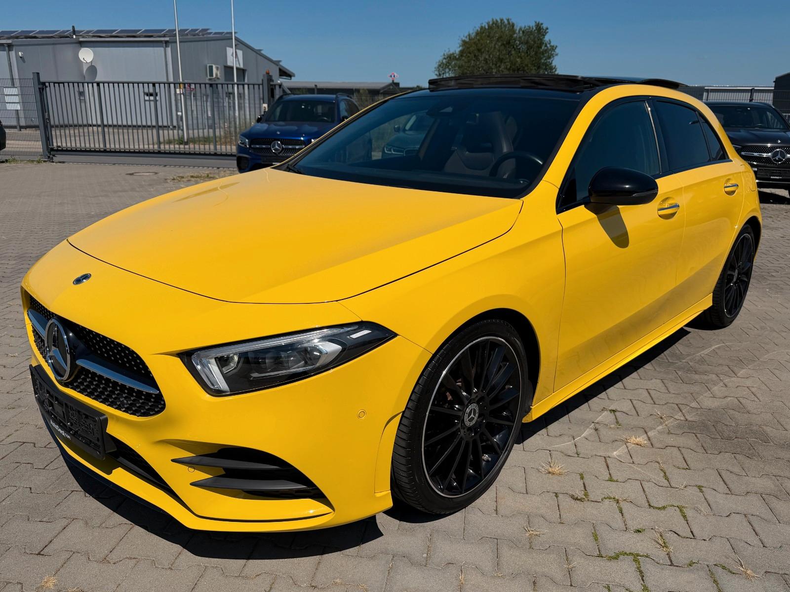Mercedes-Benz A 180 AMG Line Panoramadach* SONNENGELB