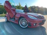 Mercedes-Benz SLK 55 AMG AMG Beschreibung lesen - rote Mercedes-Benz SLK-Klasse