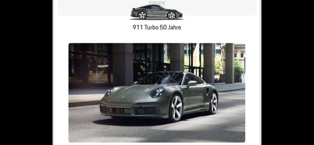 Porsche 911 (992) Turbo 50 Jahre Heritage Edition