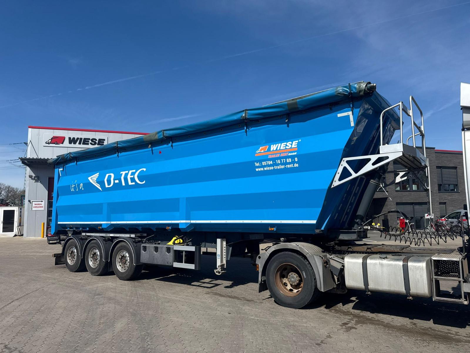 D-TEC FL-3-S Stahl Kipper 50  57 m³ Schrott