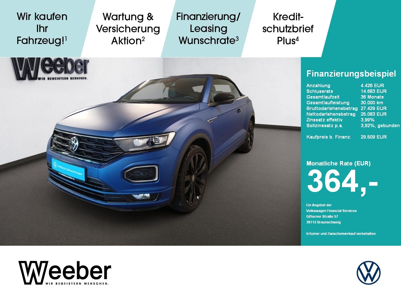 Volkswagen T-Roc Cabriolet R-LINE *EDITION*BEATS*LEDER*AHK*