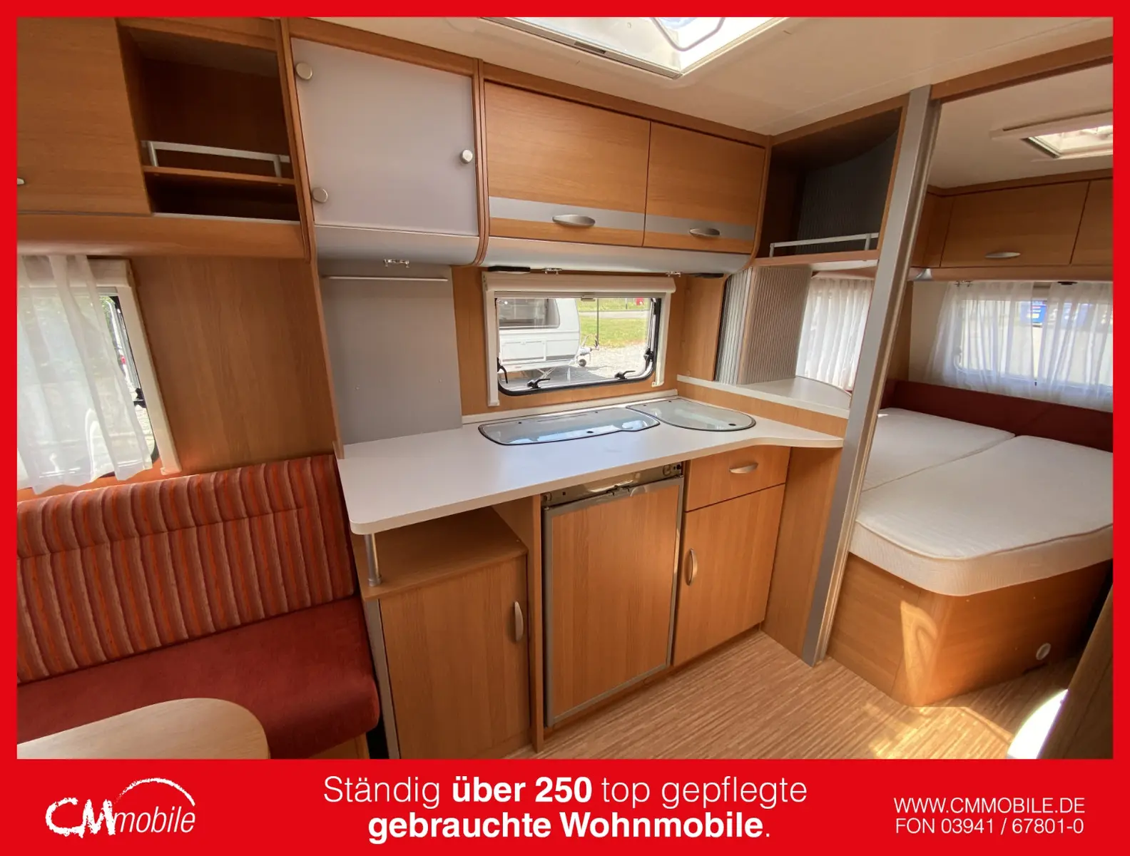 Knaus Sport 500 FU - Festbett - Rundsitzgruppe -