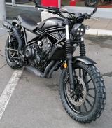 Honda CL500 Scrambler schwarz VB - Honda CL500 Scrambler