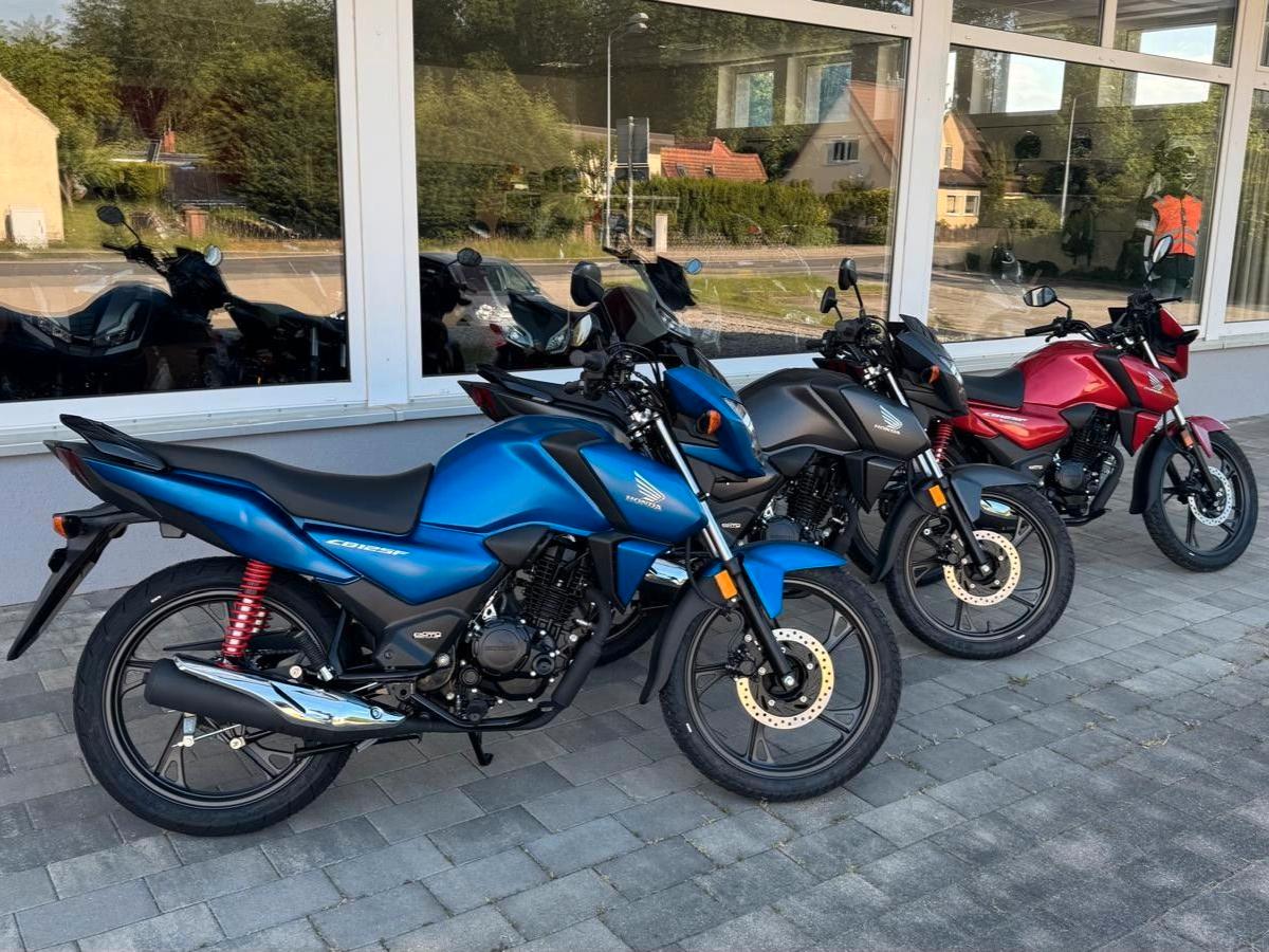 Honda CBF 125 mit 6 Jahren Garantie