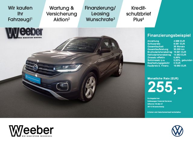 Volkswagen T-Cross 1.0 TSI Style AHK Navi LED Kamera PDC