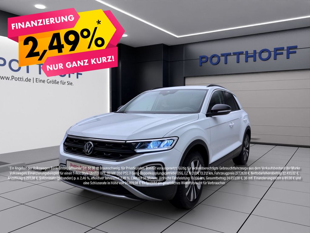 T-Roc 1.0 TSI GOAL NAVI KLIMA PDC LED SHZG