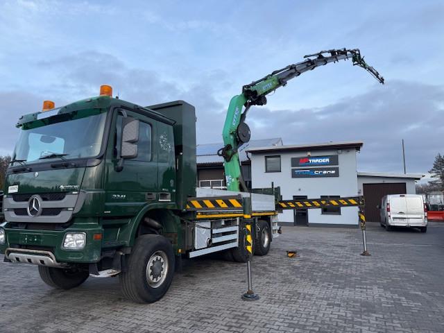 Mercedes-Benz ACTROS 3341 6x6 E5 Effer 470S6 FlyJib S3
