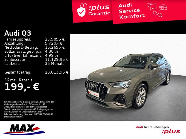 Q3 45 TFSI e S LINE S tronic LED+MMI NAVI+