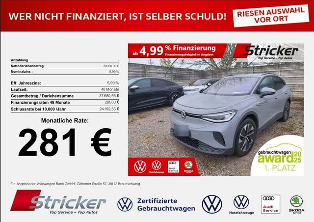 Volkswagen ID.4 Pro Performance 150/77 281,-ohne Anzahlung