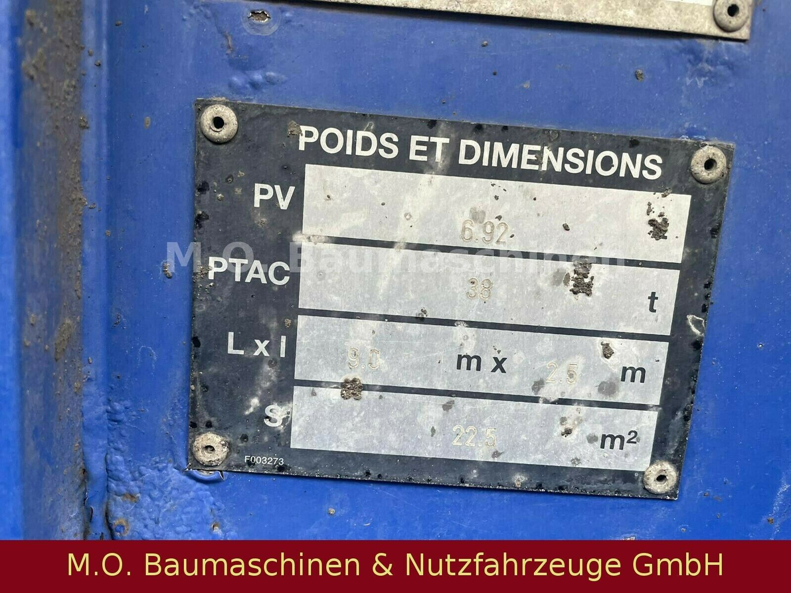 Fahrzeugabbildung Frühauf TX 38 C / Kipper /Plane/ 3Achser / Luftgefedert