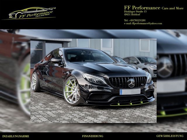 Mercedes-Benz C 63 AMG Coupe/Downpipe/H&R Gewinde/20 Zoll/VOLL