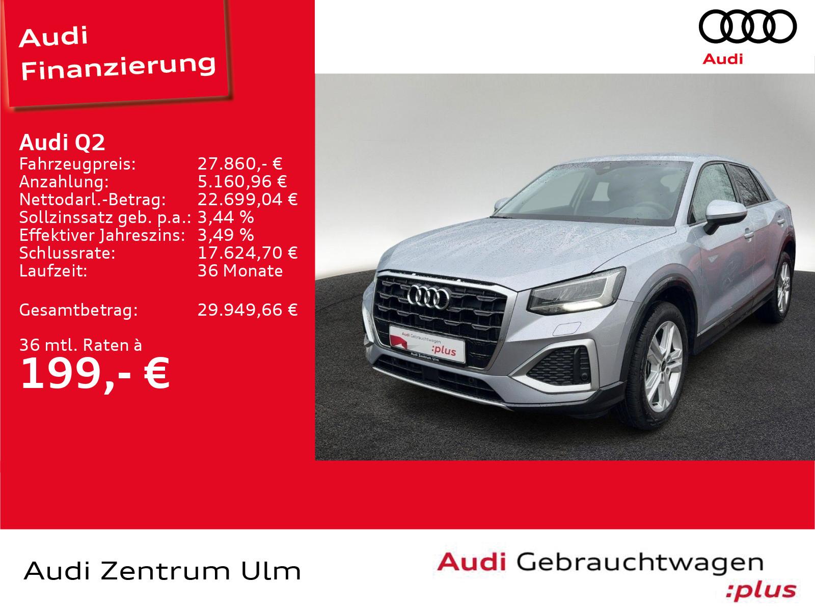 Audi Q2 advanced 30 TFSI 17 AHK KEYL NAVI+ RFK 5J.GAR