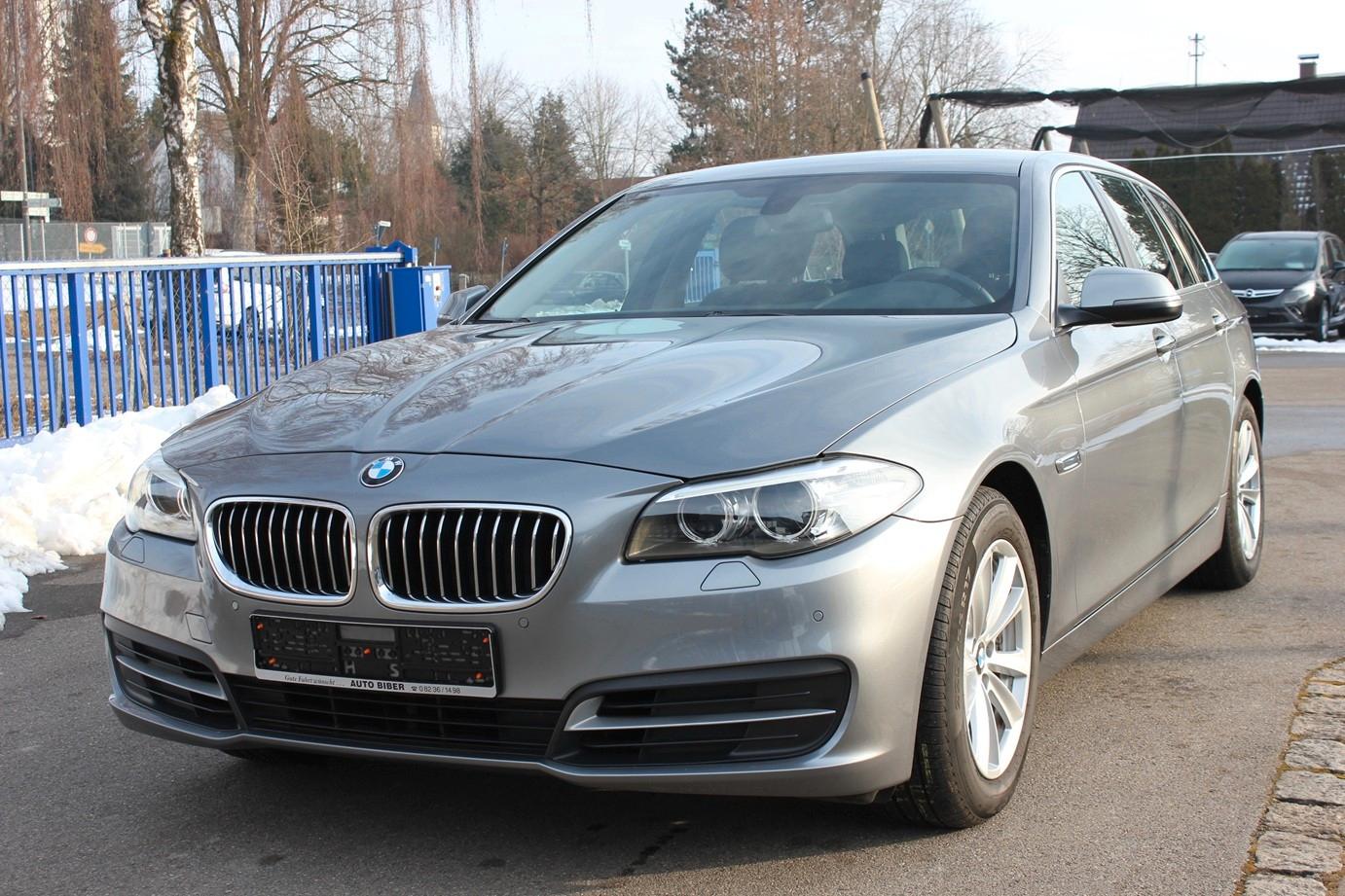 BMW 520dA Touring Navi-Xenon-Leder-HiFi-1.Hand