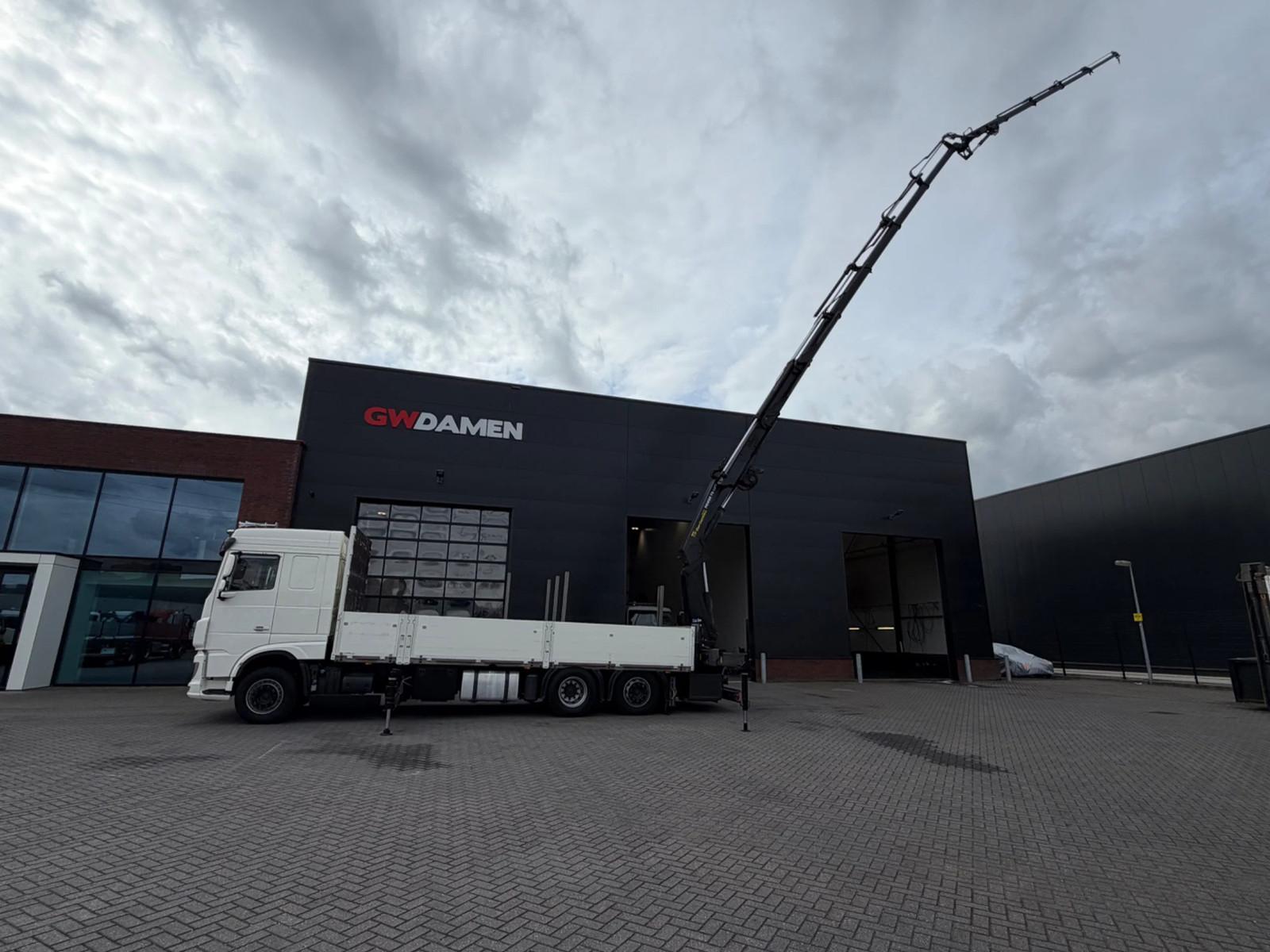 DAF XF 450 6x2 HMF 3220 K6+Fly jib ,Winch Euro 6D