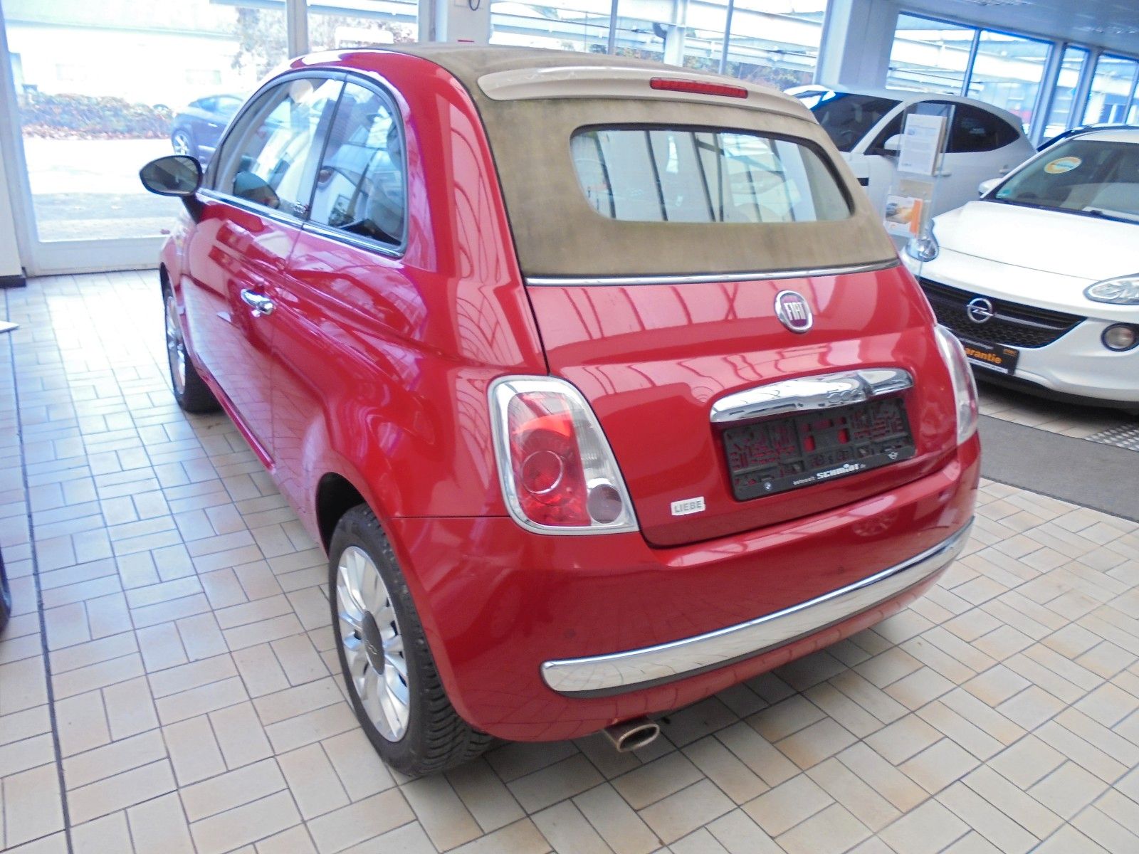 Fahrzeugabbildung Fiat 500 C Lounge Cabrio /Klima/Parktronik/