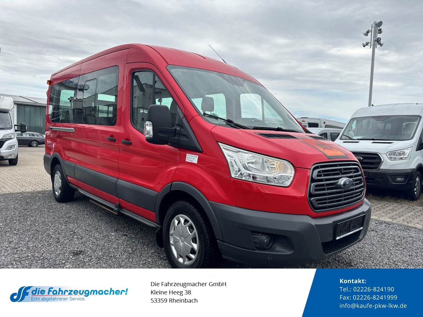 Fahrzeugabbildung Ford Transit Kombi 350 L3 Trend Temp Klima *6030