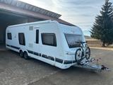 Dethleffs Nomad 740 RFK SNOW Wohnwagen mit Vollausstattung - Separate Dusche Wohnwagen Mit