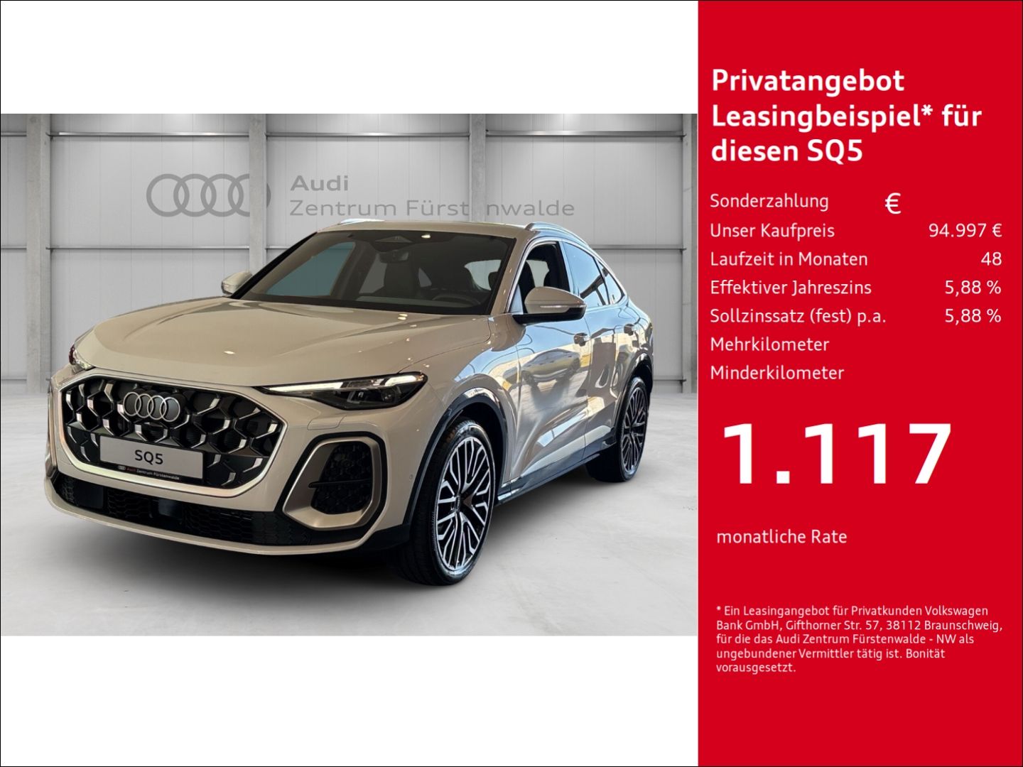 Audi SQ5 Sp. TFSi quat. S tronic+Panodach+Leder+Memor