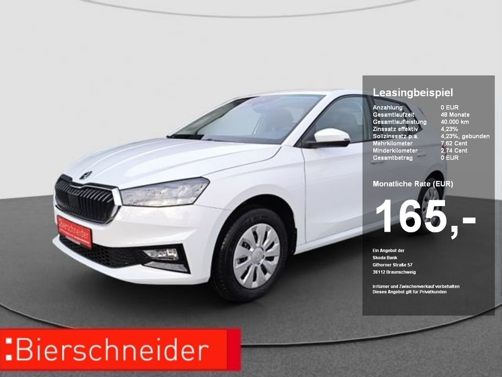 Skoda Fabia 1.0 MPI Essence PDC DAB SHZ LED VZE DAB+LE