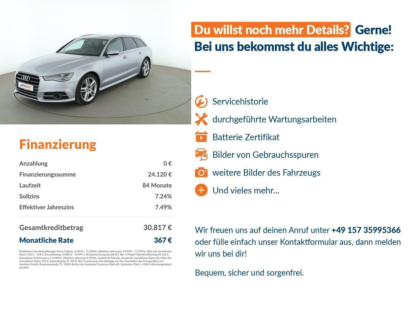 Audi A6 3.0 V6 TDI clean diesel quattro Aut.*LED*ACC*