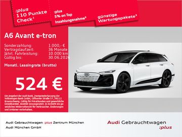 Audi Leasingangebot: Audi A6 Avant e-tron S line Pano/AHK/Luftfed/B&O