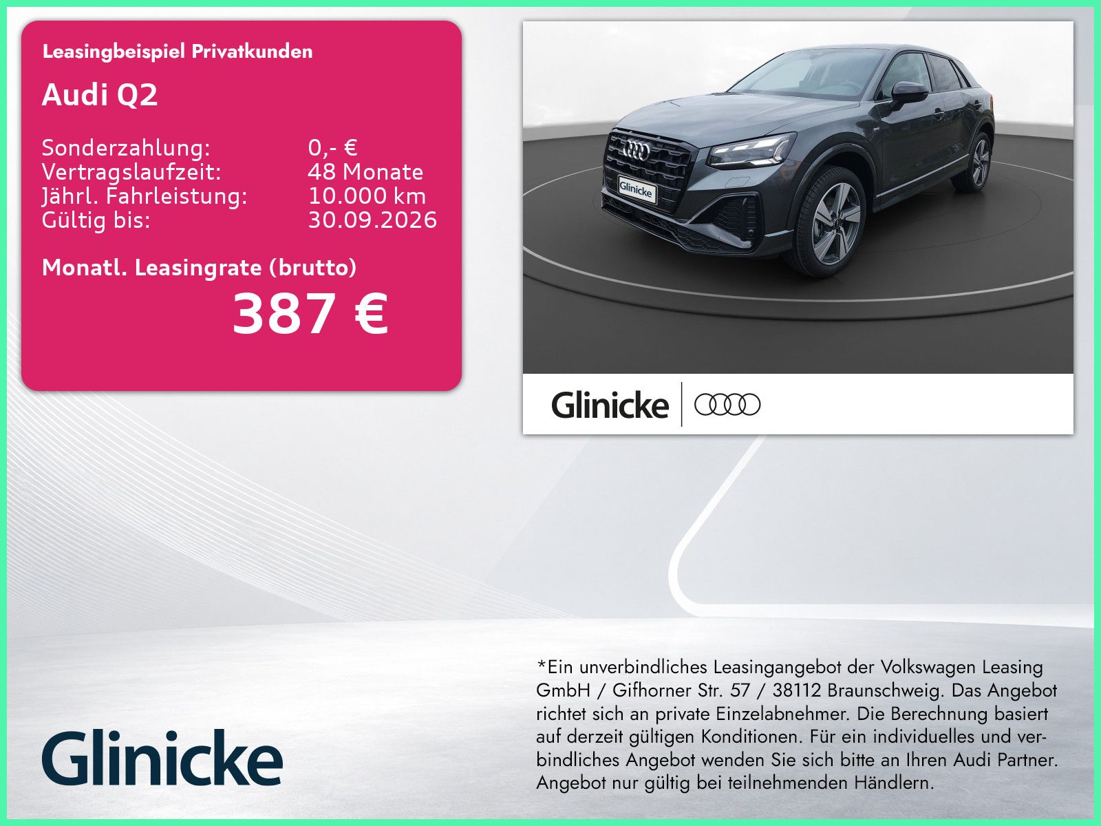 Audi Q2 35 TFSI S line AHK Matrix LM 18" Navi PDC+RFK