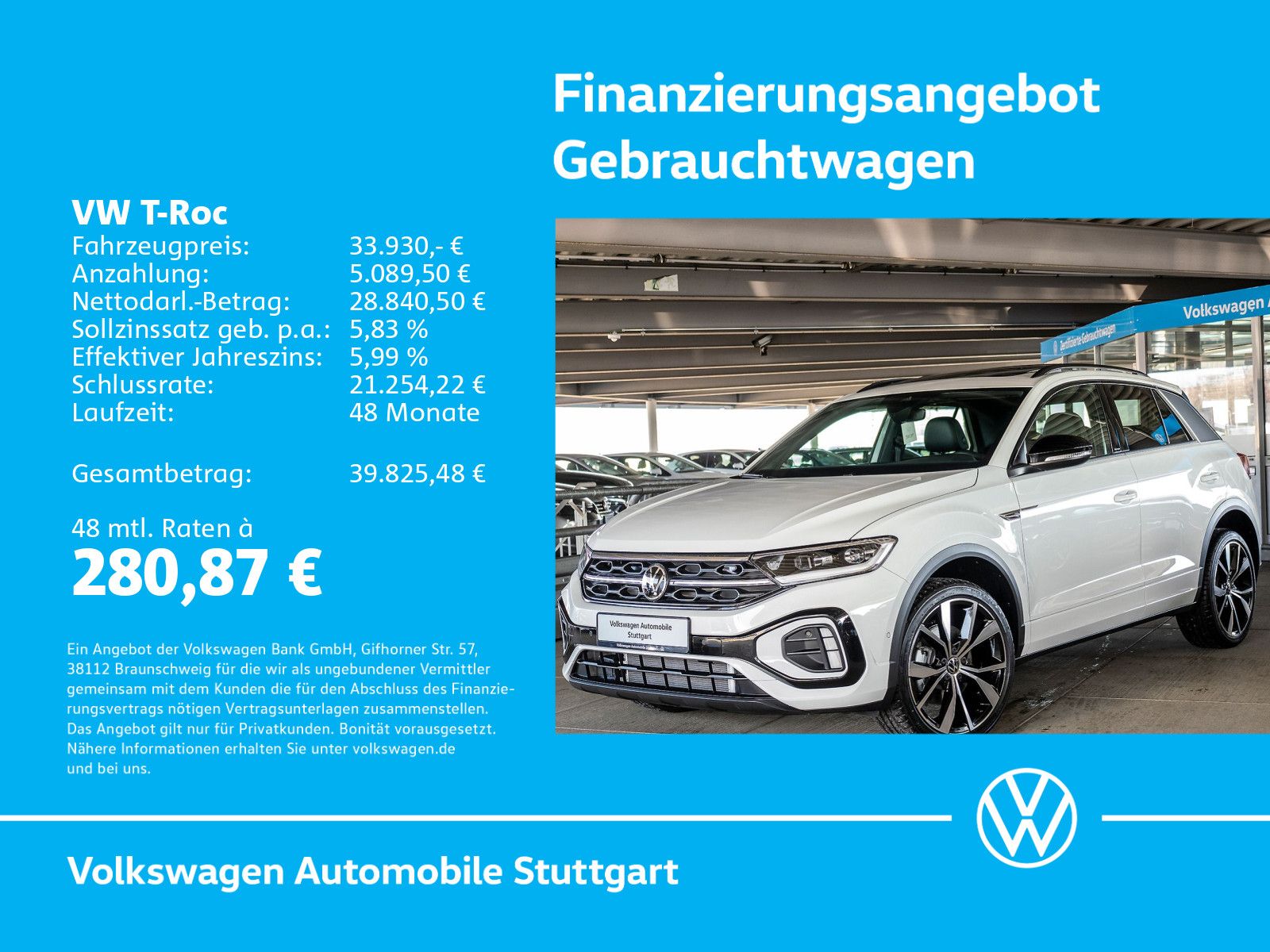 Volkswagen T-Roc R-Line 1.5 TSI DSG Navi Kamera Pano ACC