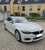 BMW 440i Gran Coupé M Sport *top Zustand - weiße BMW 440 Gran Coupé