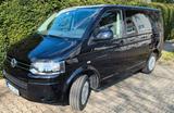 Volkswagen  VW T5 Comfortline Bus AHK 9 Sitze Standheizung - schwarze Volkswagen T5 Caravelle