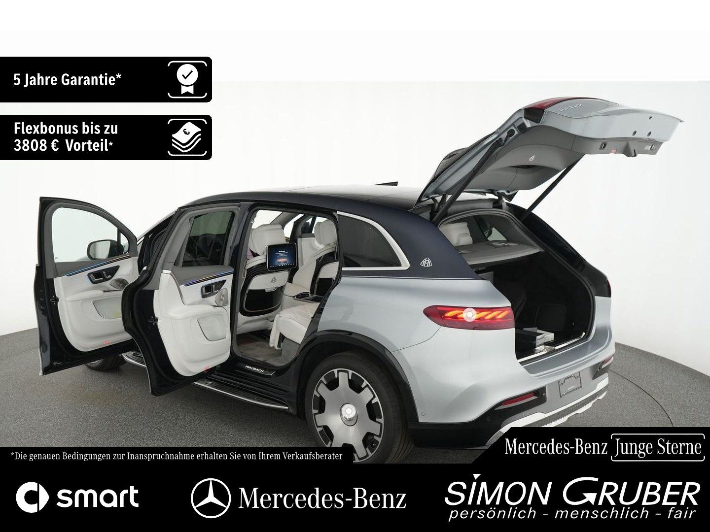 Fahrzeugabbildung Mercedes-Benz EQS 680 SUV Maybach First Class Executive Chauff