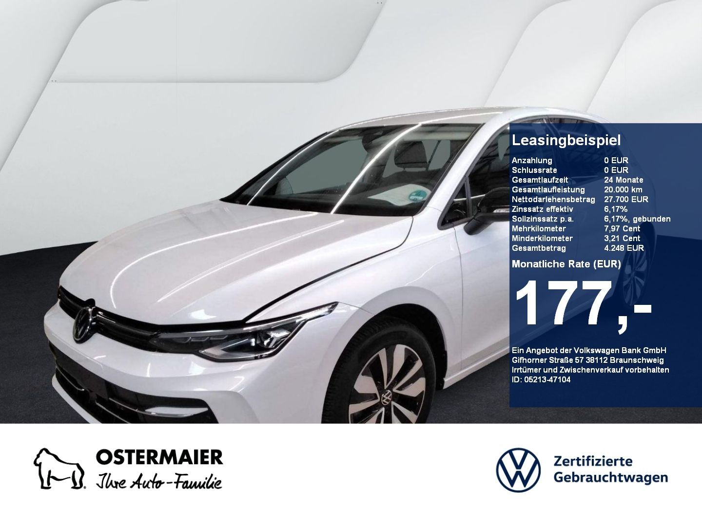Volkswagen Golf VIII GOAL 1.5eTSI 150PS DSG ACC.AHK.KAMERA.
