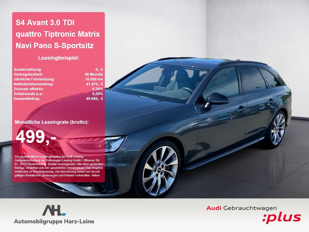 Audi S4 Avant 3.0 TDI quattro Tiptronic Matrix Navi P