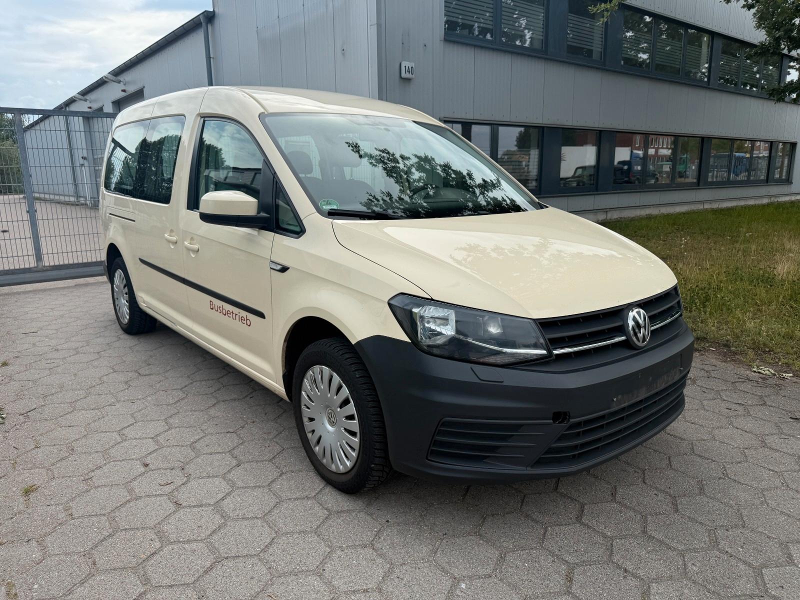 Volkswagen Caddy Maxi-7 Sitze-Rollstuhl-COC-TÜV-TOP