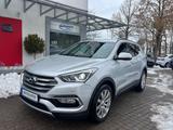 Hyundai Santa Fe blue Premium 2,2 D4WD Autom.Leder.Navi. - gebrauchte Hyundai SANTA FE aus dem Jahr 2016