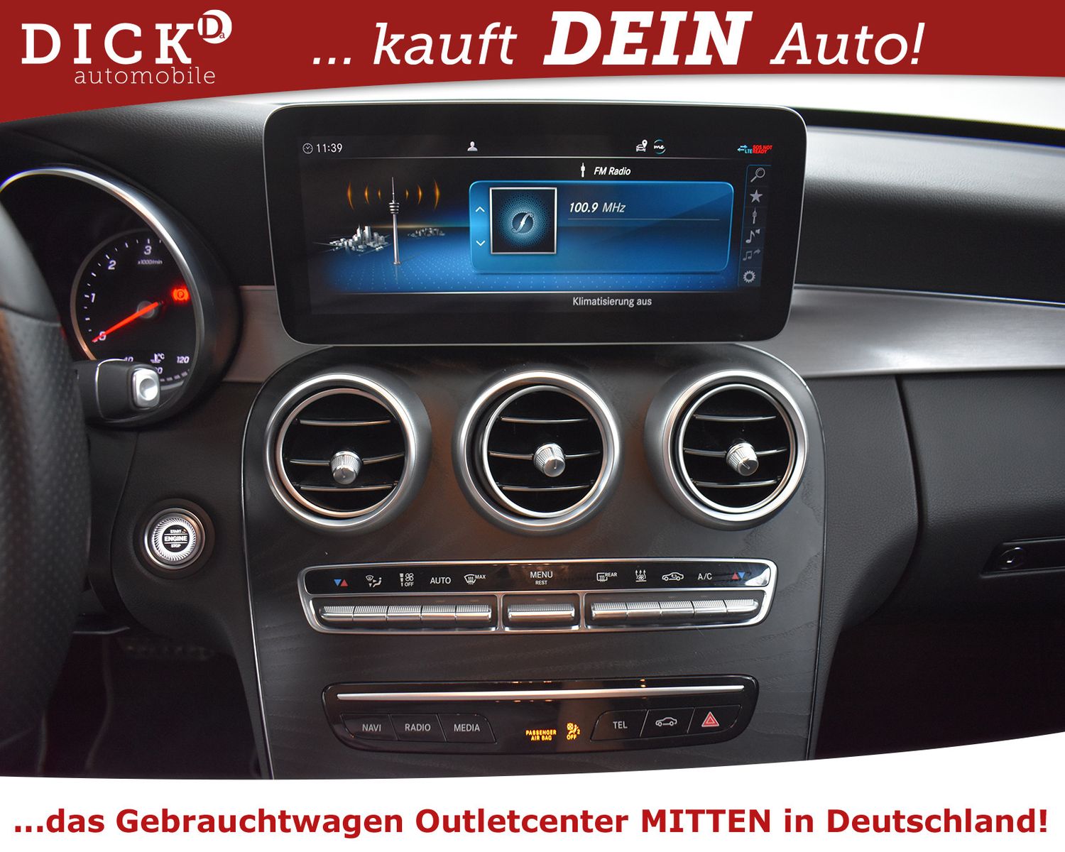 MERCEDES-BENZ C 300d T 9G AMG Line NIGHT+BURMES+STANDHZ+LED+19 - Image 20