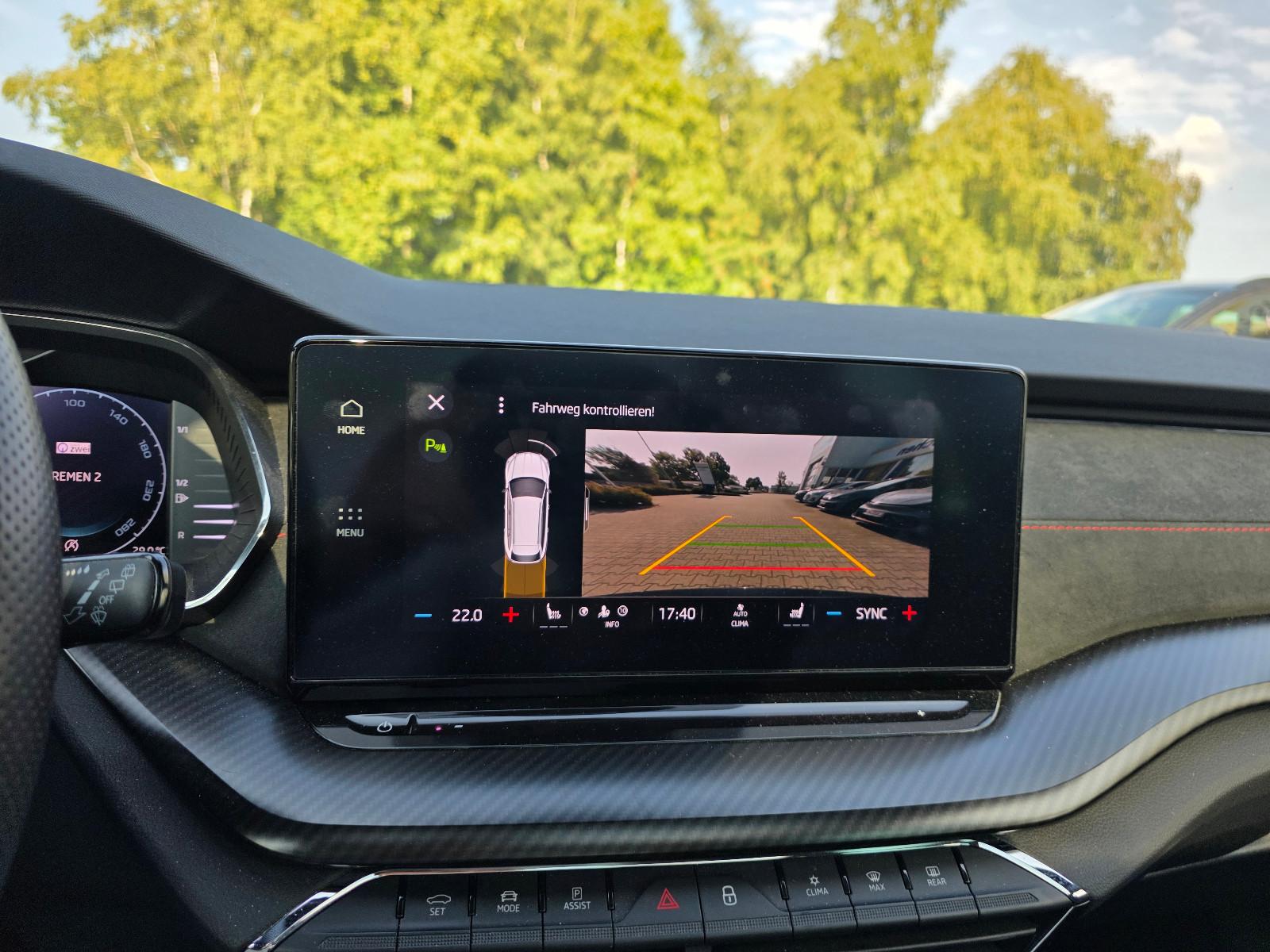 Skoda Octavia Combi RS Panorama Rückfahrkamera AHK, миниатюра 19