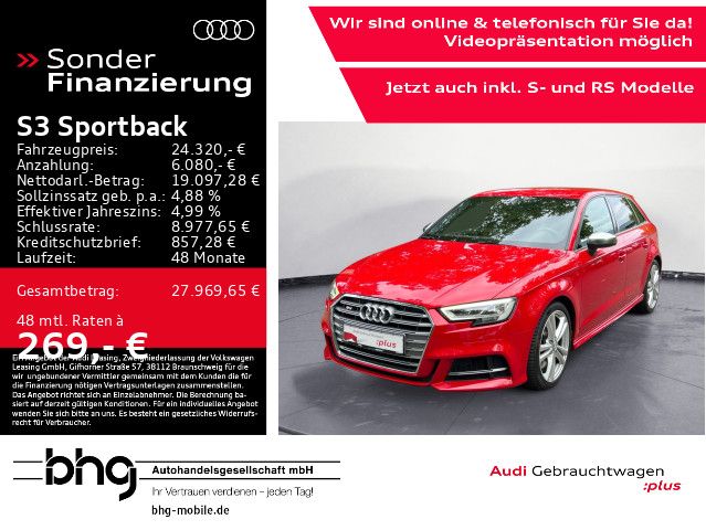Audi S3 Sportback TFSI LED/MMI/EPH/Assist/uvm. imagem 2