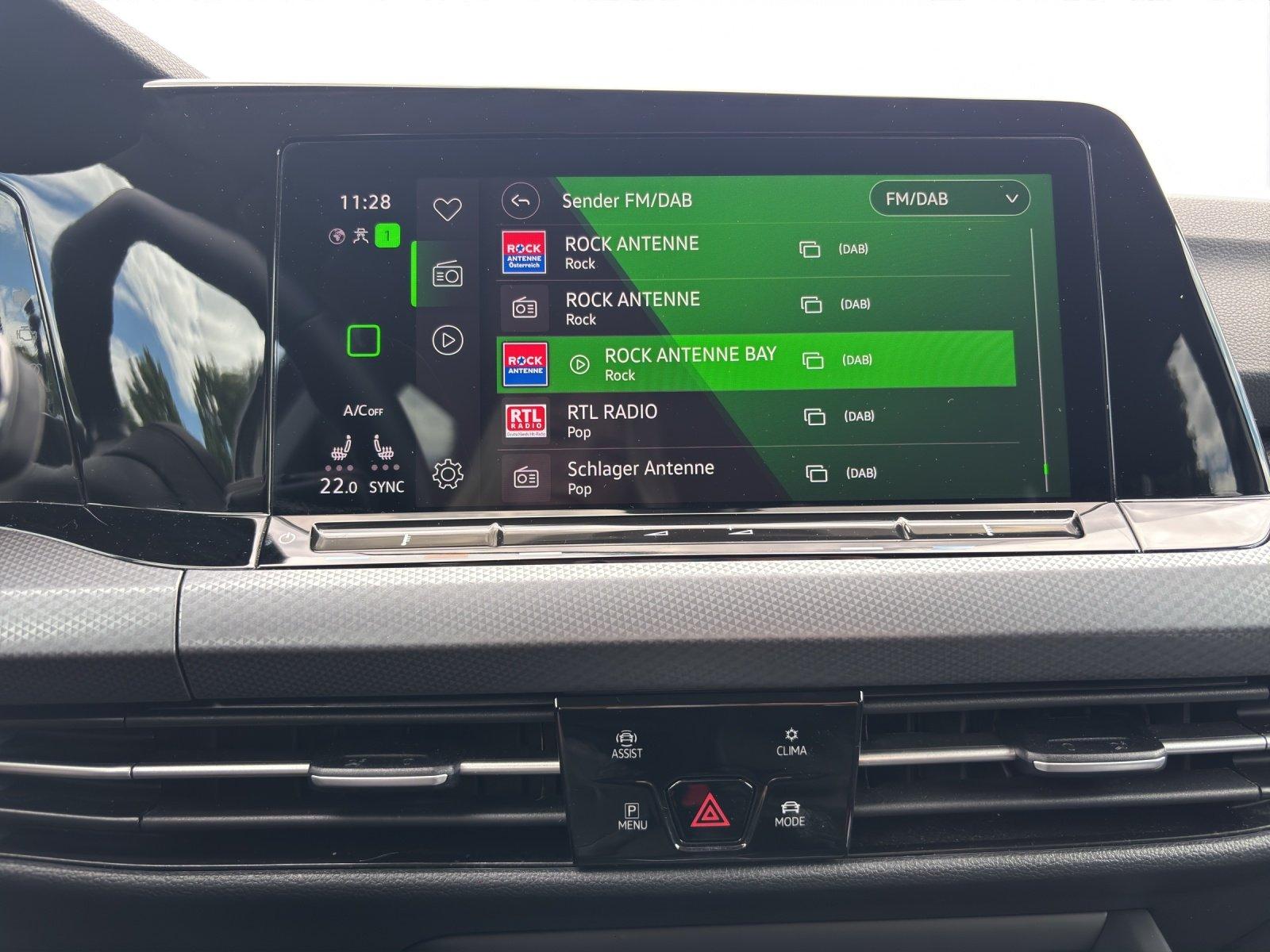 Volkswagen Golf VIII 1.5 eTSI DSG ACTIVE NAVI ACC LED, миниатюра 22