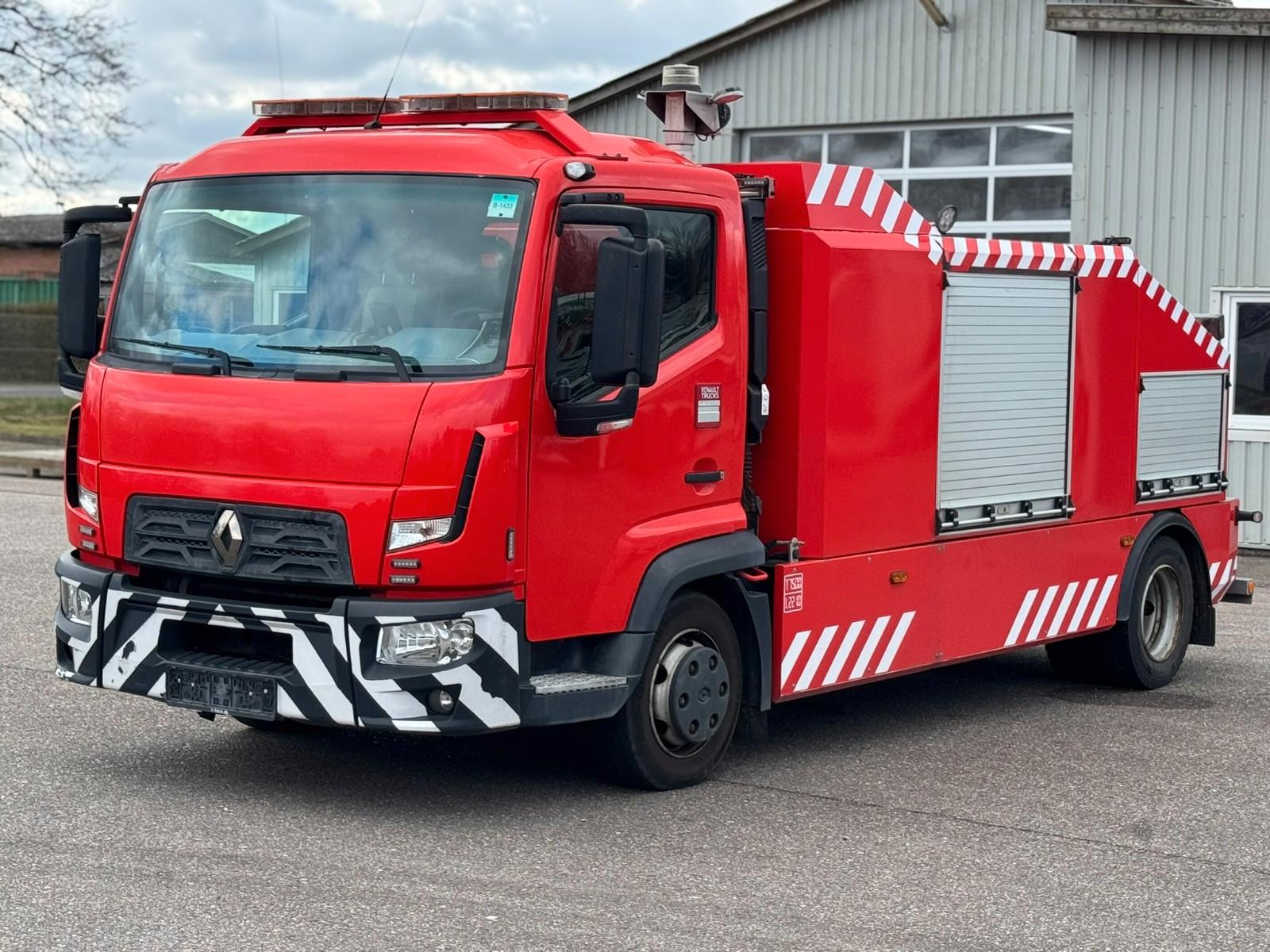 Renault D180 OMARS Pannenfhz. + Vollauto. HUBBRILLE