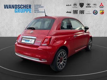 Fiat 500 1.0 Mild Hybrid Red PANORAMA CARPLAY