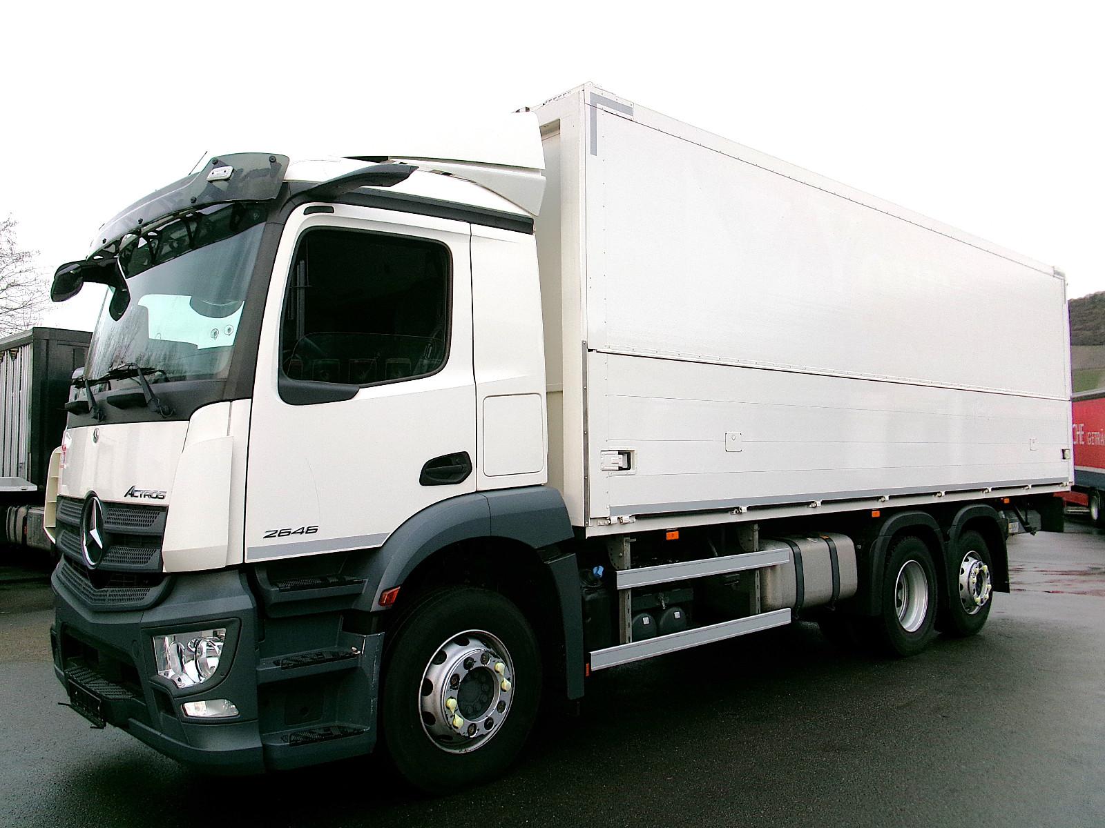 Mercedes-Benz 2646 Actros*7,7 m Schwenkwand*Lift/Lenk*LBW*Navi