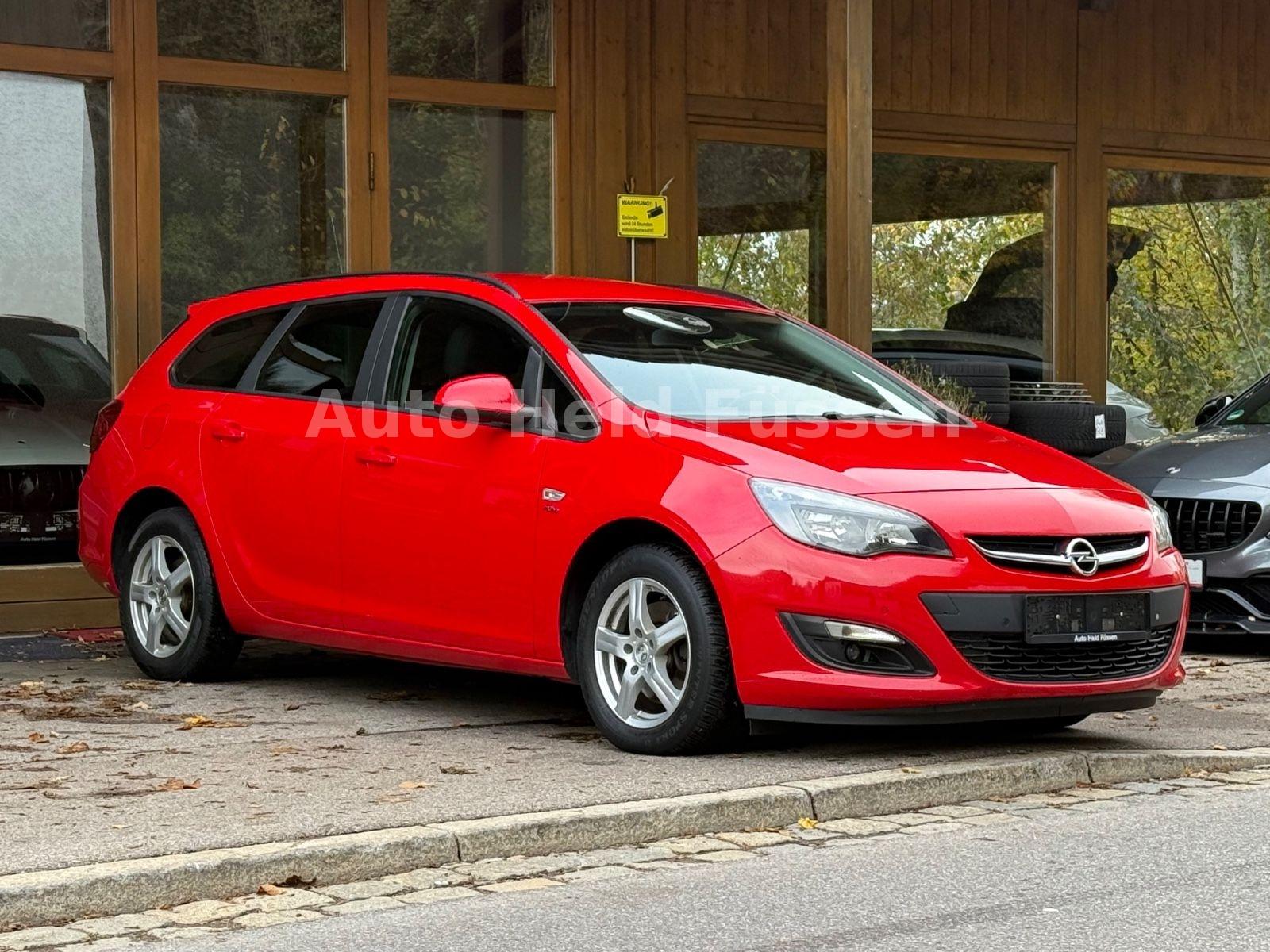 Opel Astra 2013 — двигун 1.686 cm³, 110 HP (81kW)