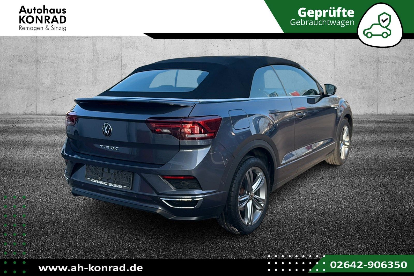 Fahrzeugabbildung Volkswagen T-Roc Cabriolet R-Line*KAMERA*CABRIO*