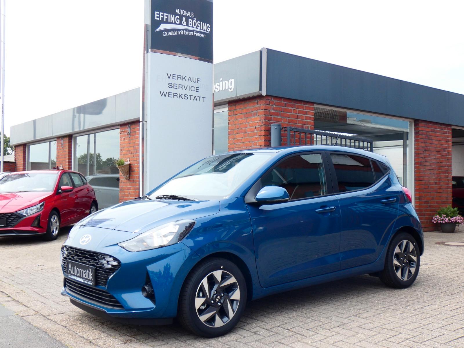 Hyundai i10 1.0-AT-Klima-NAV-Cam-PDC-SHZG-LHZG-TFT-ALU-